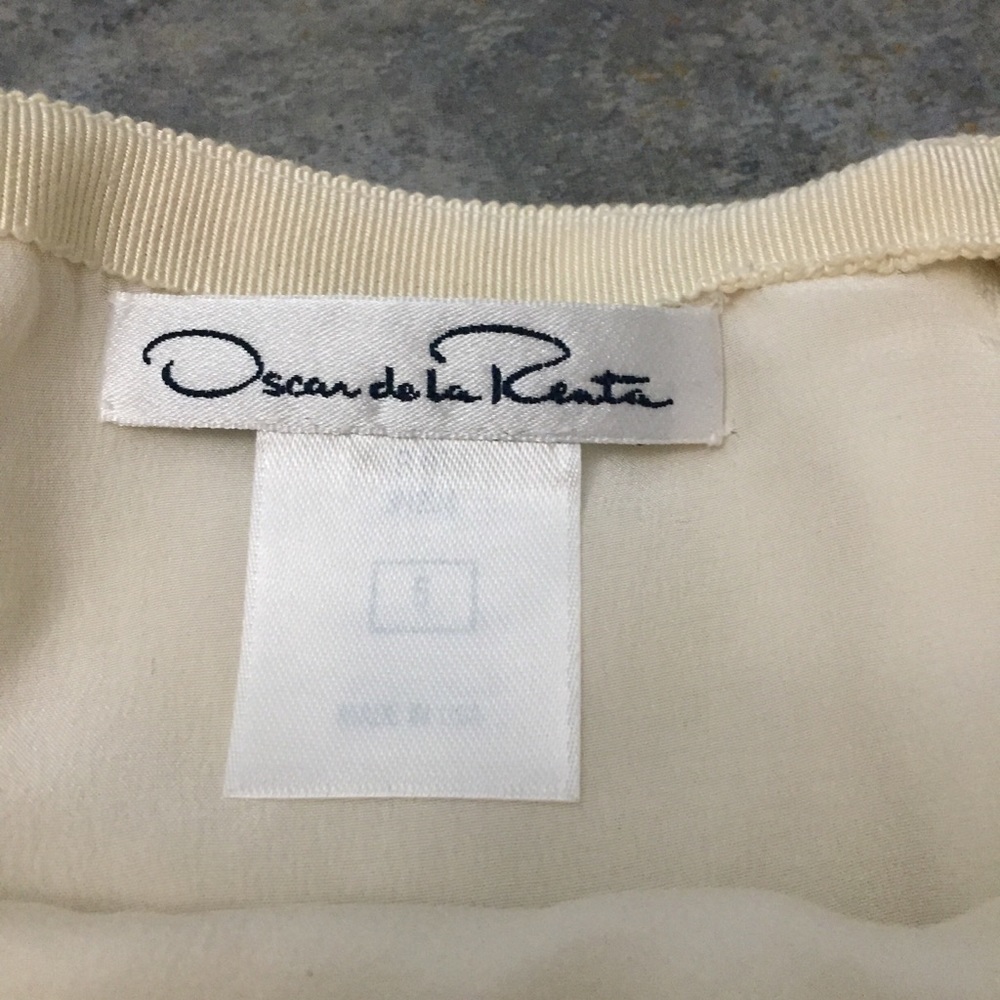 Oscar De La Renta Wool Silk Skirt 6 NWOT - Picture 3 of 8